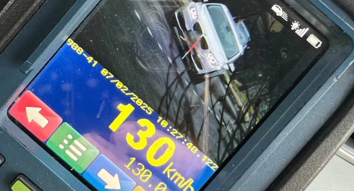 Kierowca otrzymał mandat 2500 zł. wyniki akcji prędkość bielskiej policji