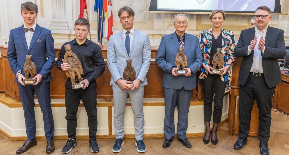 Sportowa gala w Bielsku-Białej. Harnasie dla najlepszych zawodników i klubów