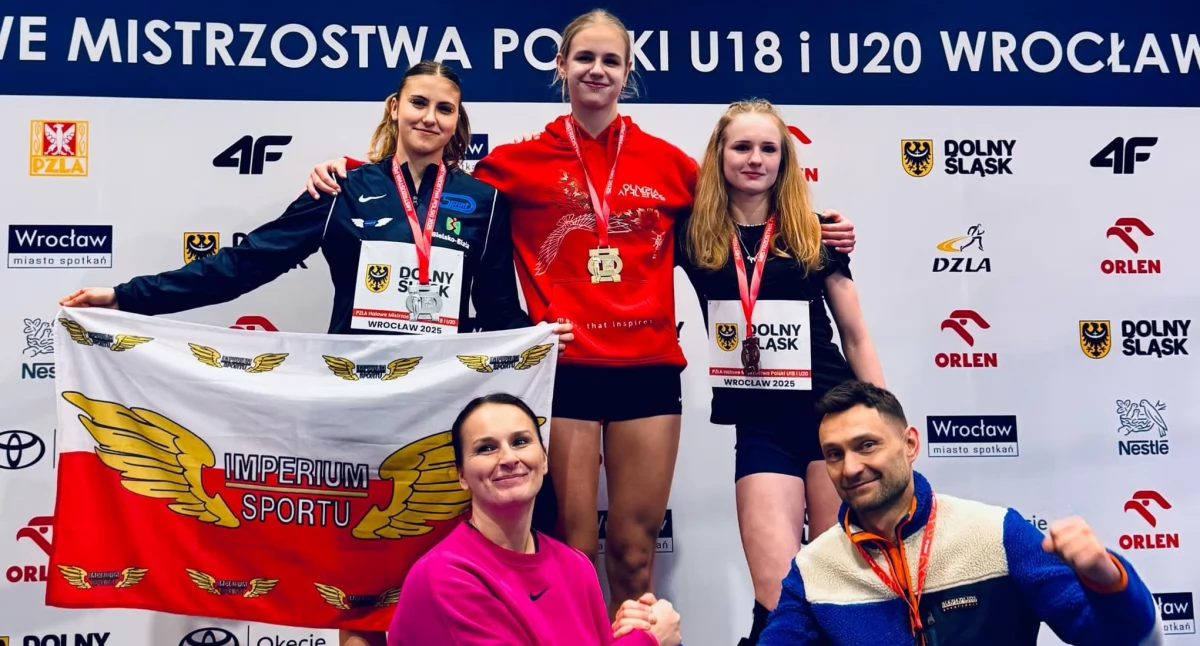 Bielszczanka Weronika Szczotka ze srebrnym medalem na Halowych Mistrzostwach Polski