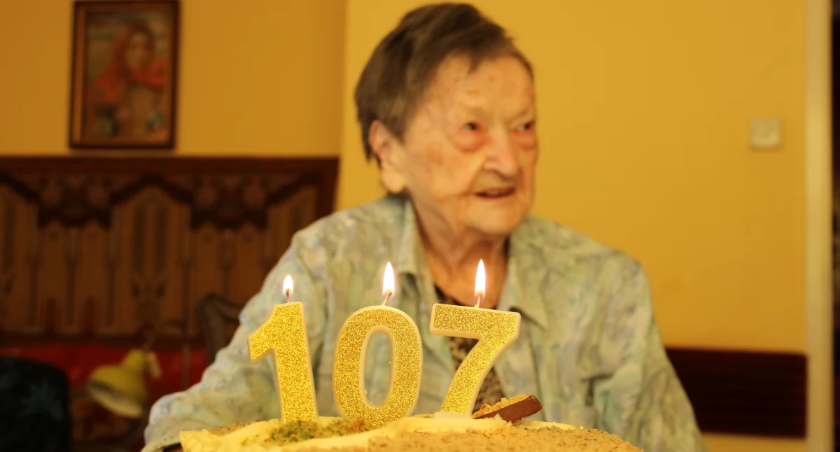 Pani Maria ukończyła 107 lat. Ilu w Bielsku-Białej mamy stulatków