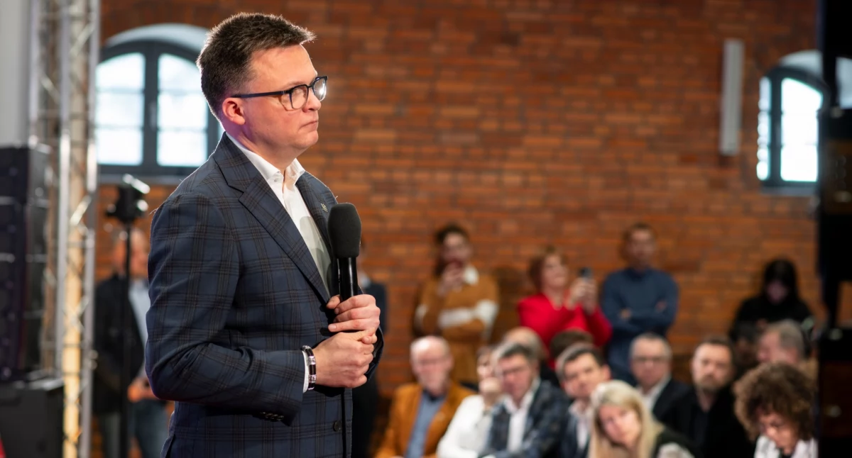Szymon Hołownia w Bielsku-Białej i Cieszynie. Spotkanie z mieszkańcami