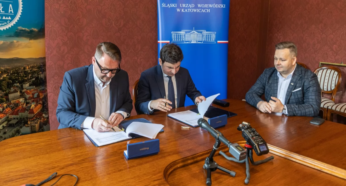 Modernizacja ul. Akademii Umiejętności w Bielsku-Białej. Umowa podpisana