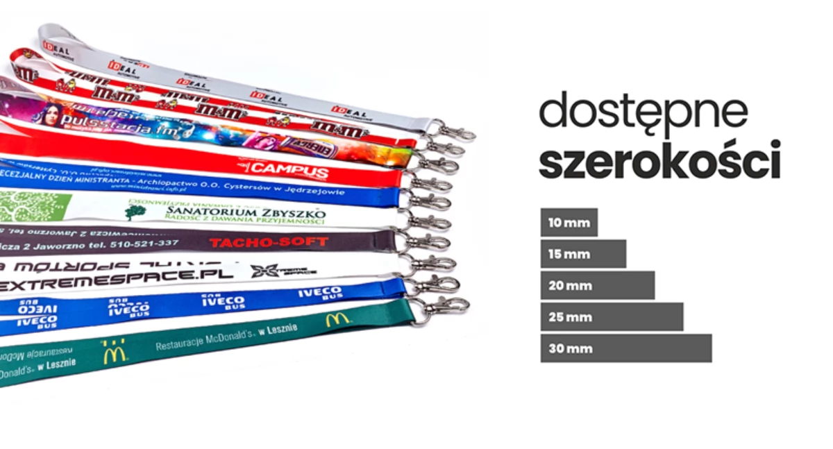 Smycze reklamowe - niedrogi sposób na dużą widoczność marki