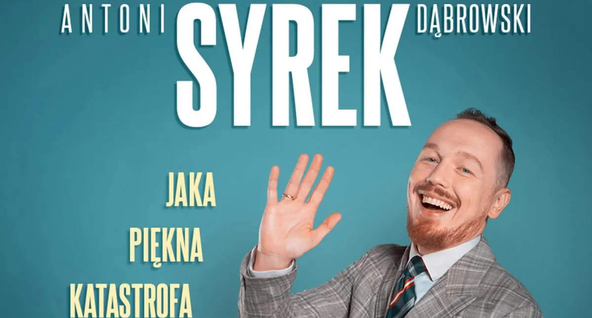 Stand-up na dachu Cavatina Hall. Antoni Syrek-Dąbrowski rozbawi Bielsko-Białą
