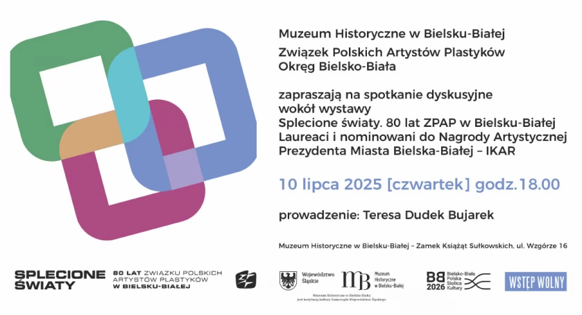 Spotkanie dyskusyjne na ekspozycji towarzyszące wystawie czasowej „Splecione światy 80 lat ZPAP…”