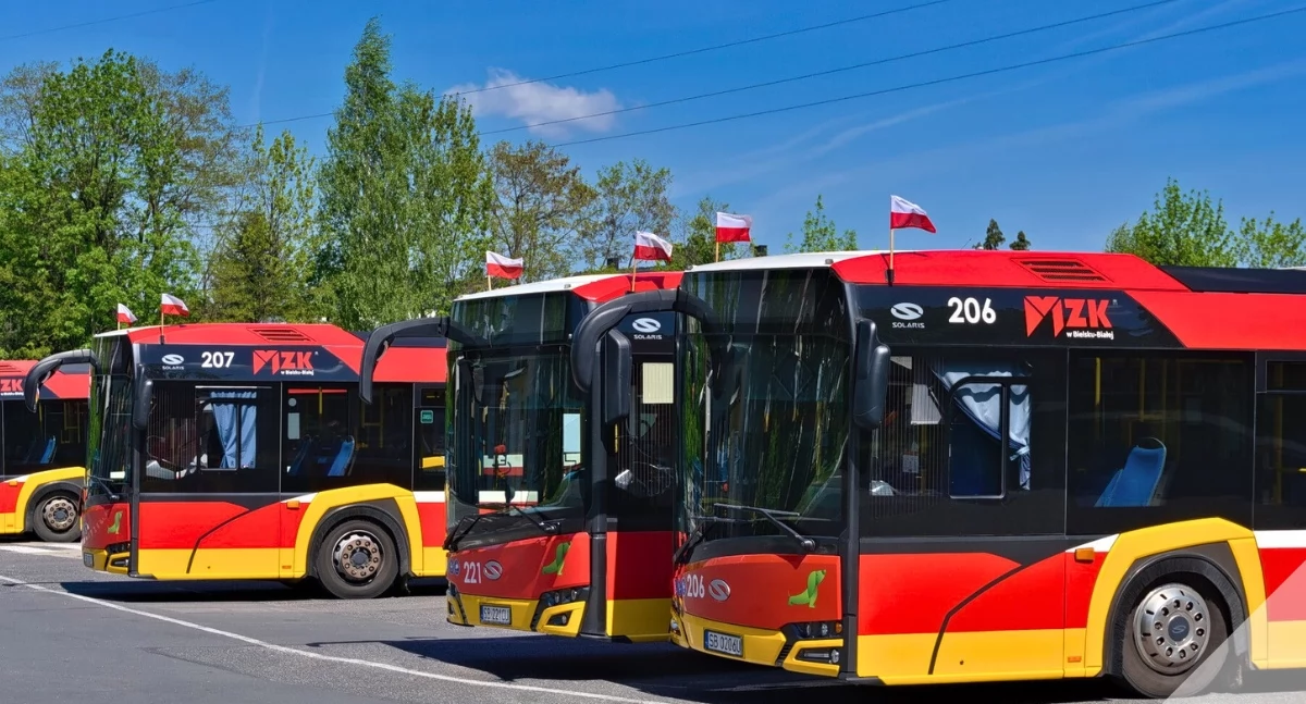MZK Bielsko-Biała z rekordową frekwencją. Ponad 10,9 miliona pasażerów w pół roku