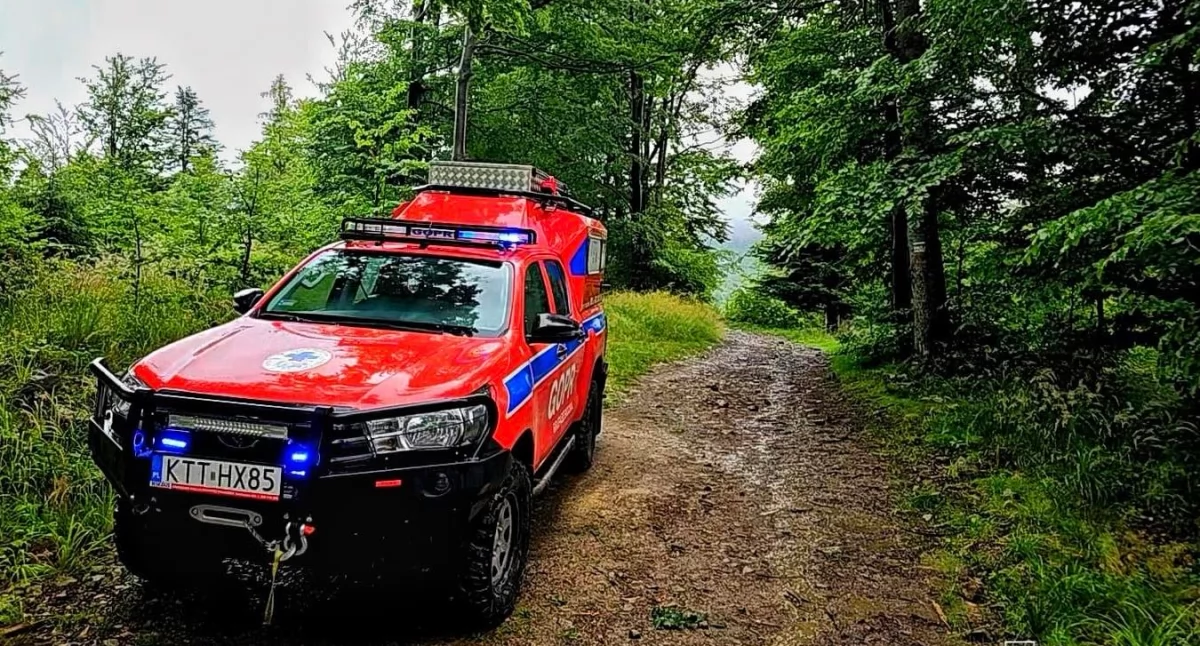 Ratownicy Beskidzkiej Grupy GOPR na pełnych obrotach od początku wakacji