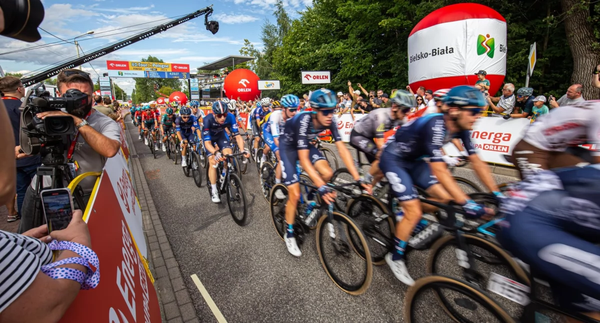 Tour de Pologne ponownie w Bielsku-Białej — peleton zawita 7 sierpnia