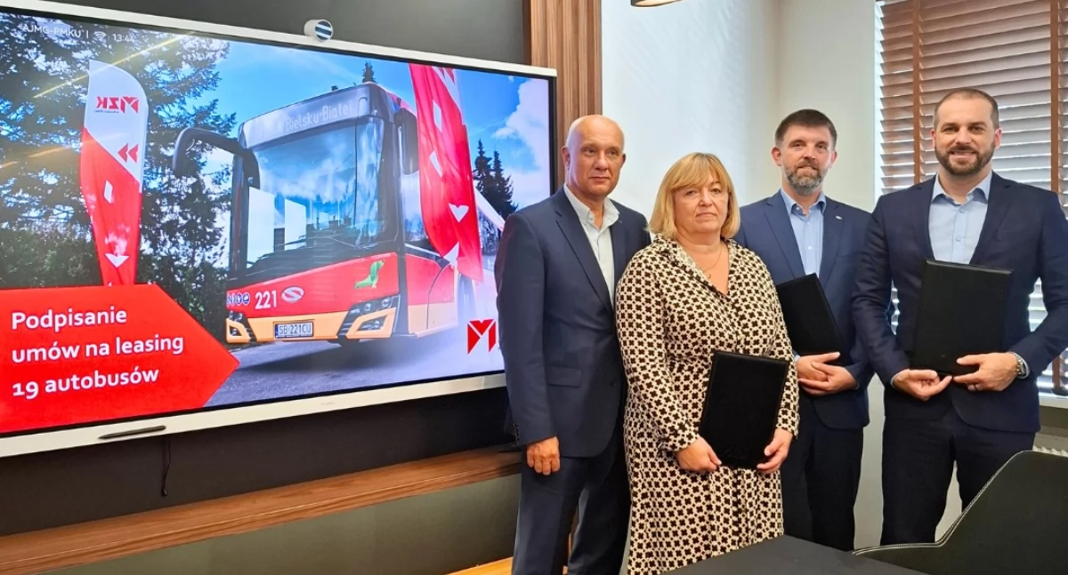 19 nowych autobusów dla MZK Bielsko-Biała
