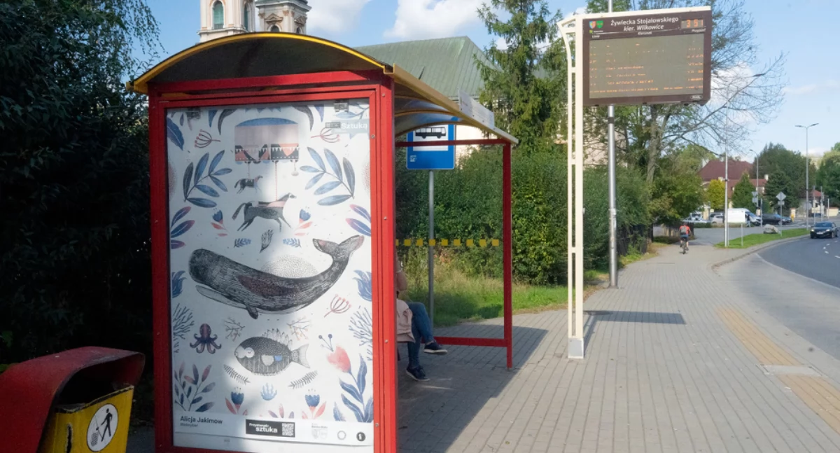 Przystanek: Sztuka – ilustracja w przestrzeni miejskiej Bielska-Białej