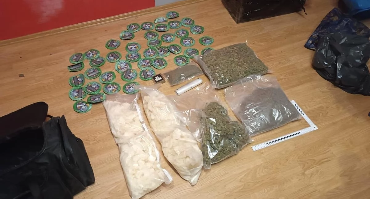 Ponad 5 kg narkotyków zabezpieczonych w Bielsku‑Białej – w areszcie 24‑latka i 27‑latek