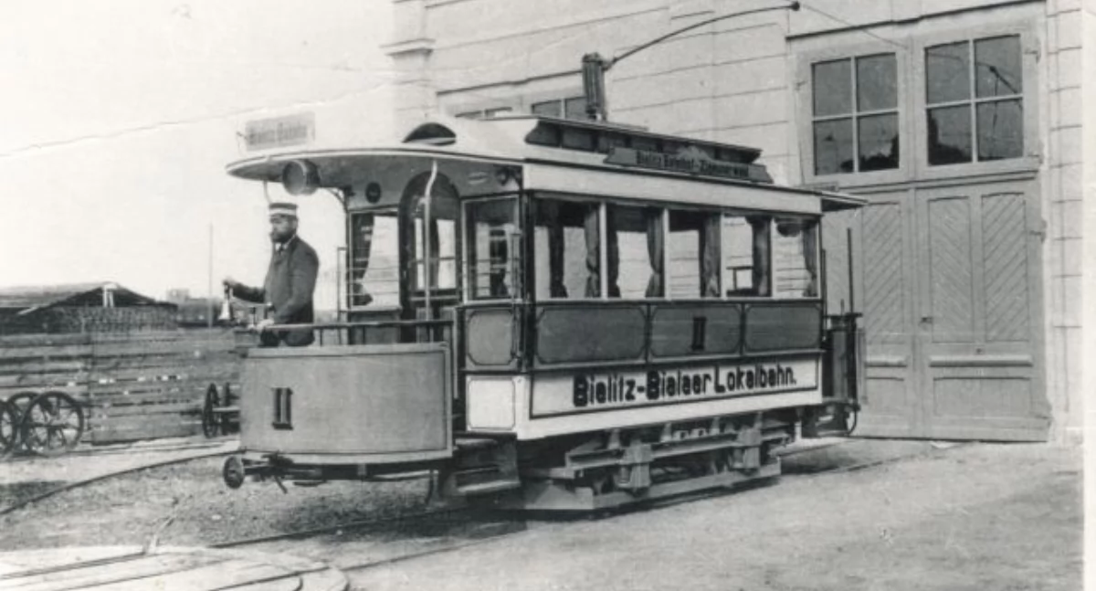 130 lat temu ruszył pierwszy tramwaj elektryczny w Bielsku
