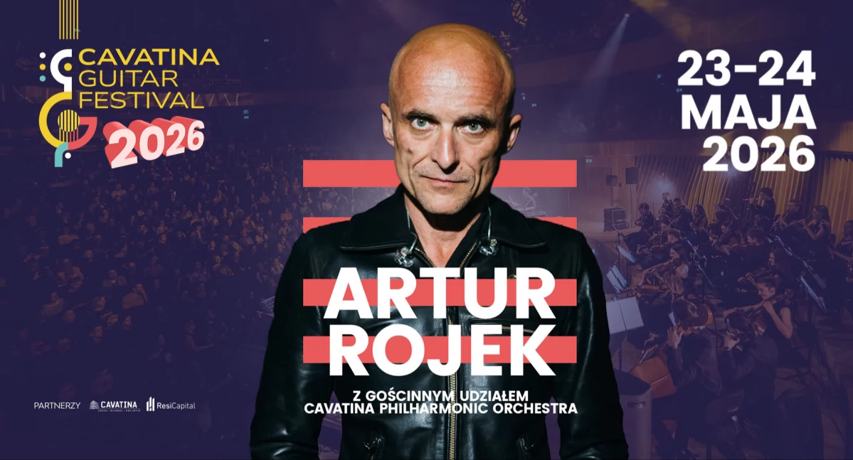 Cavatina Guitar Festival 2026 odsłania pierwszą gwiazdę! Artur Rojek otwiera lineup trzeciej edycji