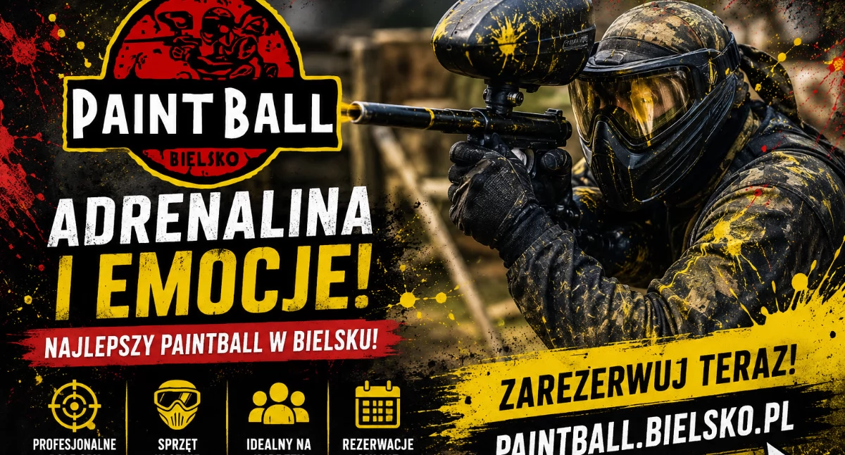 Paintball Bielsko – najlepszy paintball na Śląsku dla grup, firm i pasjonatów adrenaliny. 