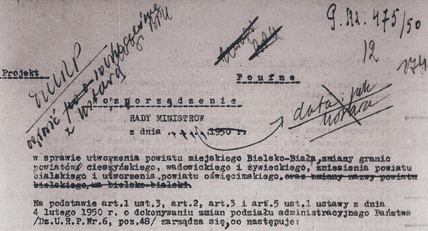 Czy połączone Bielsko-Biała mogło po II wojnie znaleźć się w województwie krakowskim?