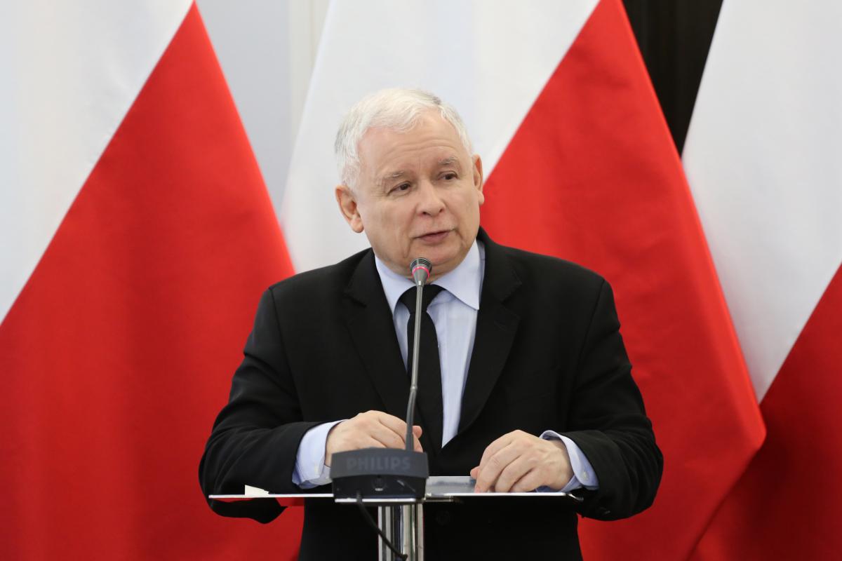 Jarosław Kaczyński w Bielsku-Białej