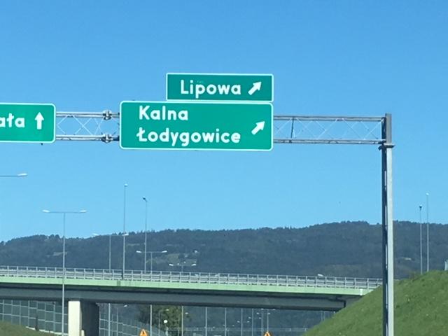 Zjazd na Lipową. Nowe oznakowane na drodze ekspresowej