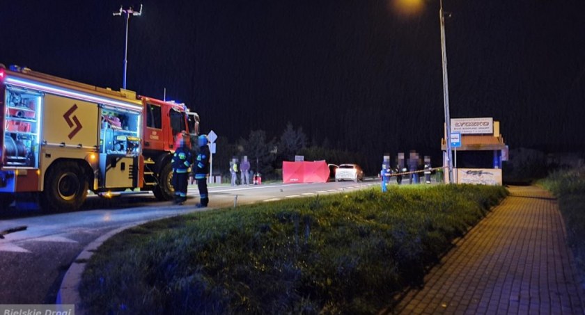 Potrącenie pieszego w Czańcu. Nie żyje 61-latek