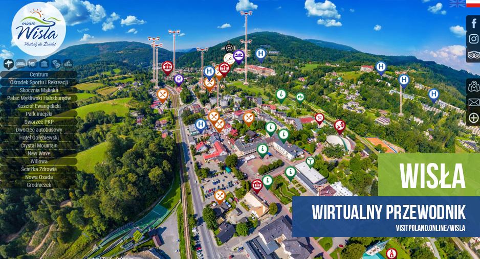 Nowy wirtualny przewodnik - zobacz Wisłę i Beskid Śląski z lotu ptaka