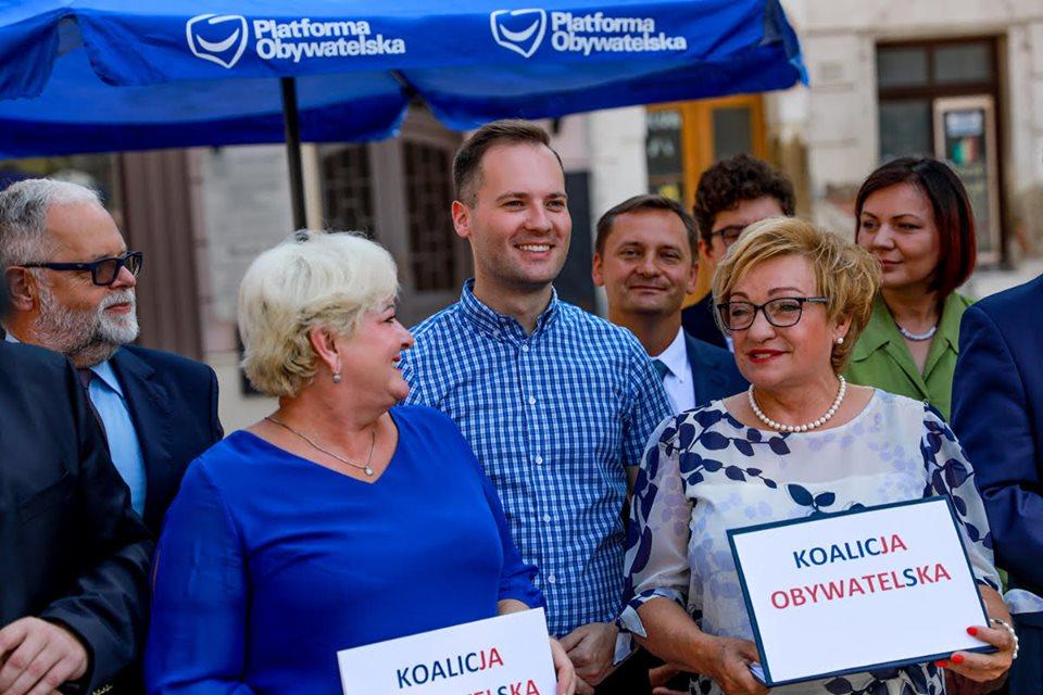 Bielski Rynek miejscem przentacji kandydatów Kolaicji Obywatelskiej