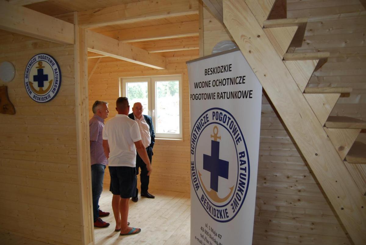 Stanica WOPR w Międzybordziu Bialskim odbudowana