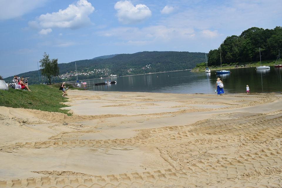 Plaża miejska w Żywcu po remoncie