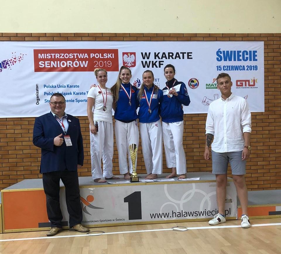 I Mistrzostwa Polski Seniorów w Karate WKF. Bielszczanie z medalami