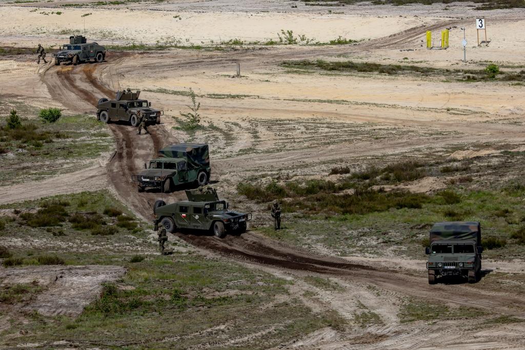 18 Bielski Batalion Powietrznodesantowy na ćwiczeniach Europejskiej Grupy Bojowej