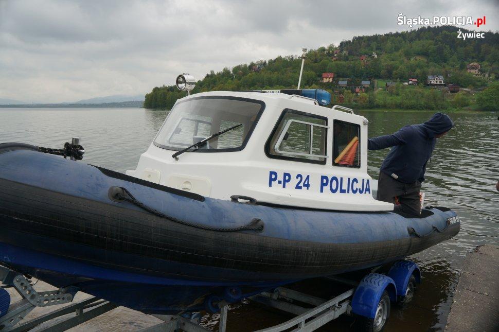 Policja rozpoczyna służbę na wodach Jeziora Żywieckiego i Międzybrodzkiego