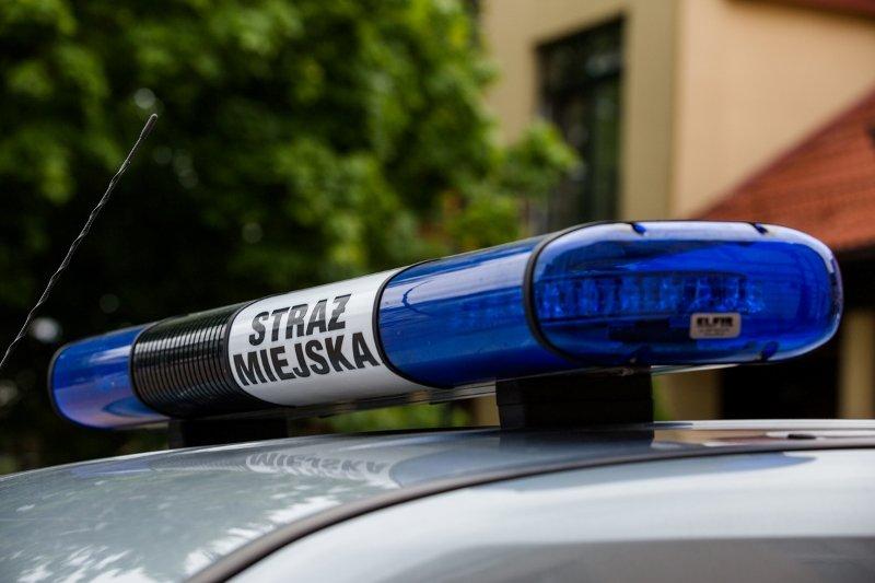 Rzucał kamieniami w radiowóz