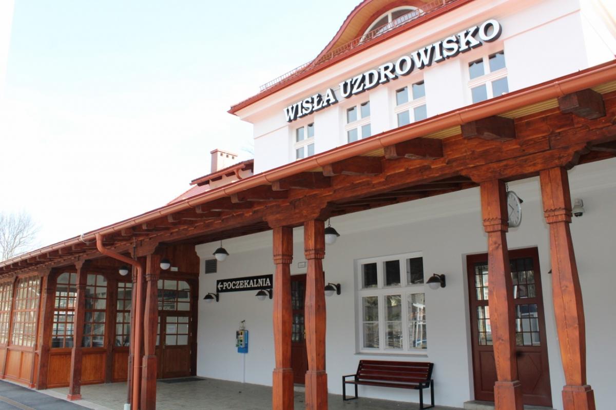 Dworzec Kolejowy w Wiśle oficjalne otwarcie