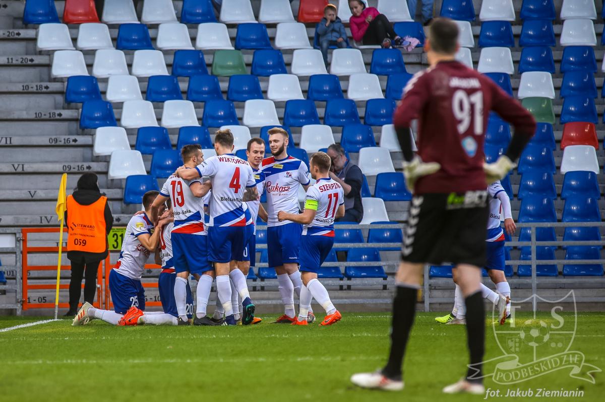 Dwie bramki Górali w meczu z GKS-em Tychy