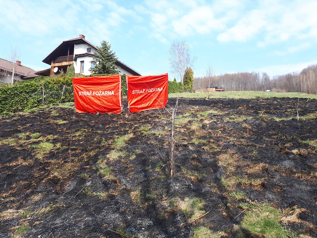 Międzybrodzie Bialskie - Wypalanie trawy zakończyło się tragicznie dla starszej kobiety