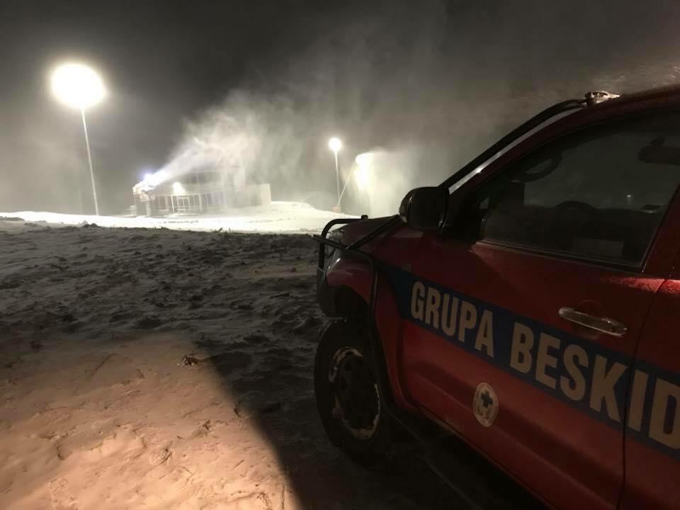 Oblodzone szlaki w Beskidach. Wypadek turystki pod Pilskiem