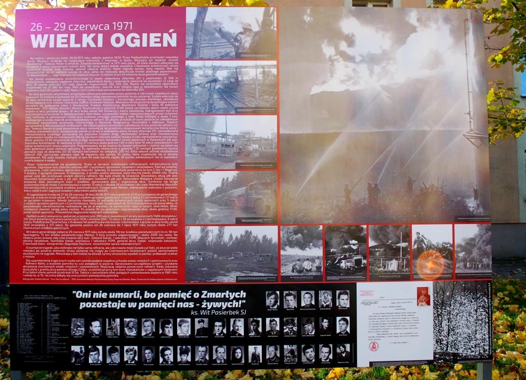 Pożar Rafinerii w Czechowicach Dziedzicach. Przypomni o tragicznym wydarzeniu sprzed 47 lat