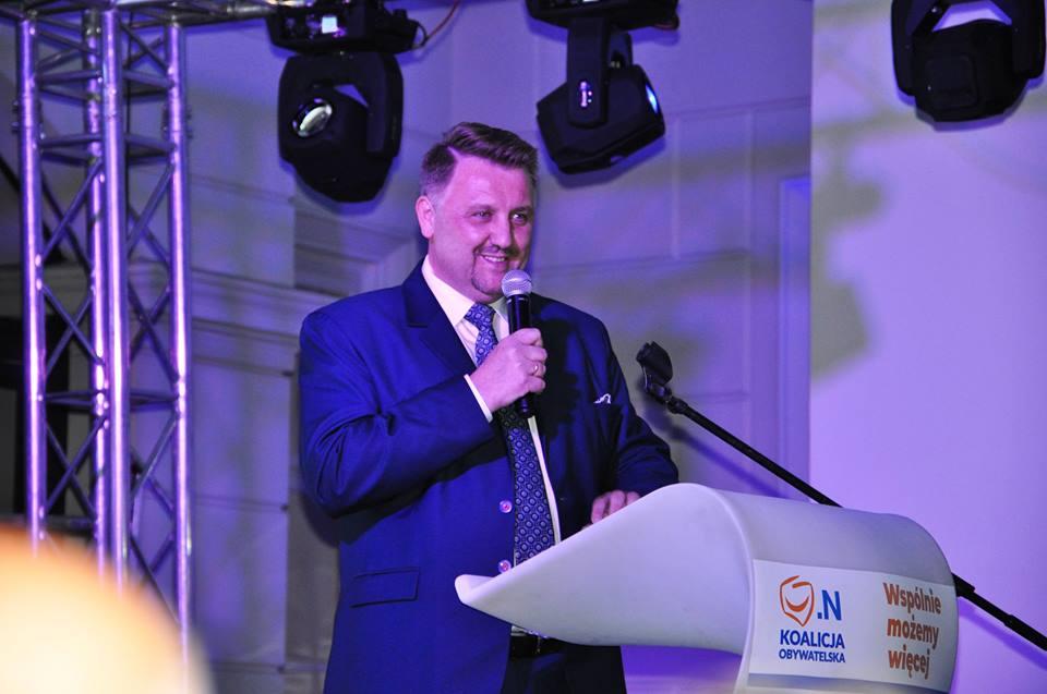 Obecny Prezydent Bielska Białej Jarosław Klimaszewski wygrał II turę wyborów