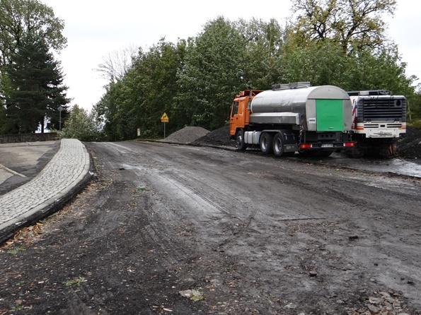 Rozbudowa drogi powiatowej w Zamarskach - drugi etap inwestycji