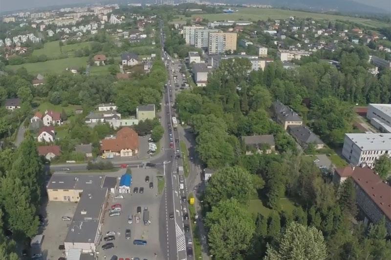 Będzie przebudowa ulicy Cieszyńskiej. Miasto Bielsko-Biała wygrało batalię w sądzie