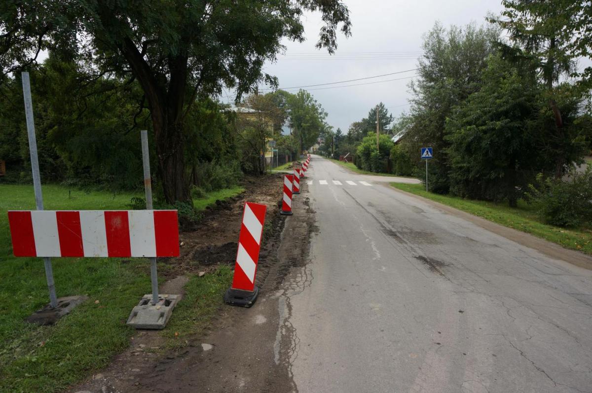 Jeleśnia - Zawoja. Przebudowa drogi powiatowej