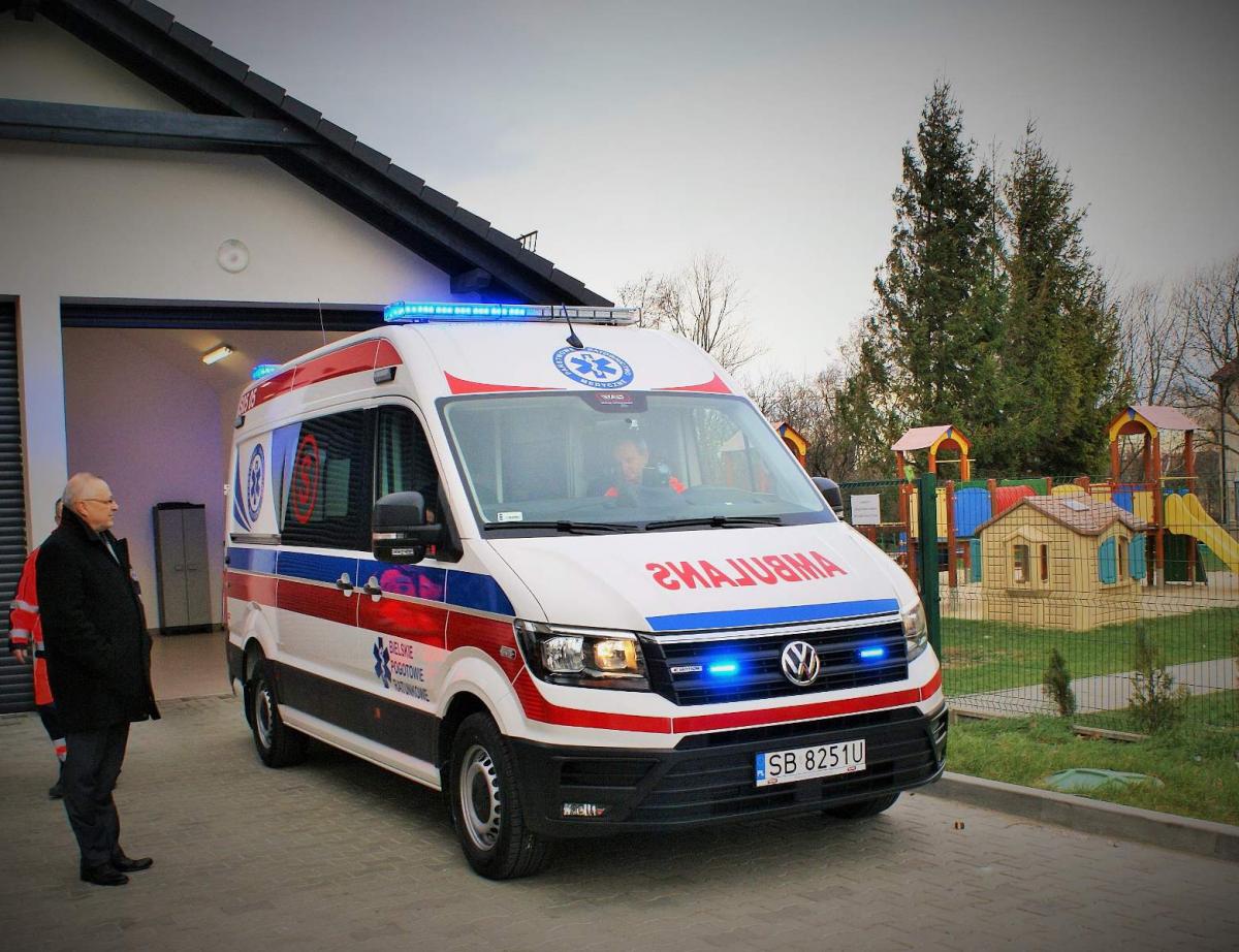 Kobiernice dostały nową karetkę pogotowia