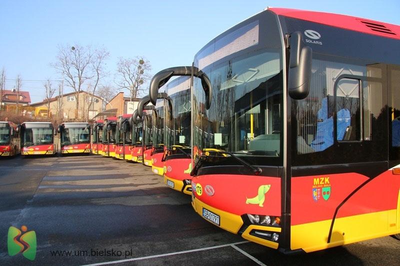 Kursy autobusów bielskiego MZK podczas weekendu majowego