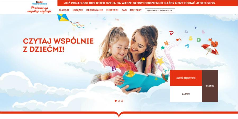 Ogólnopolska akcja „Przerwa na wspólne czytanie” w Skoczowie
