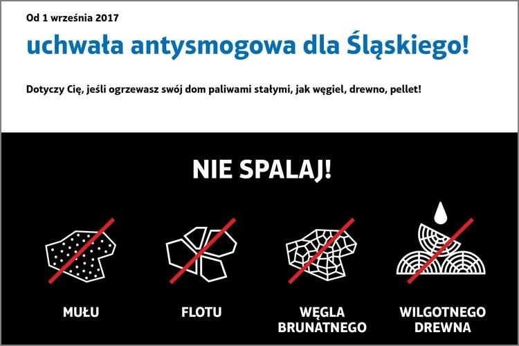 1 września uchwała antysmogowa wchodzi w życie na terenie województwa śląskiego