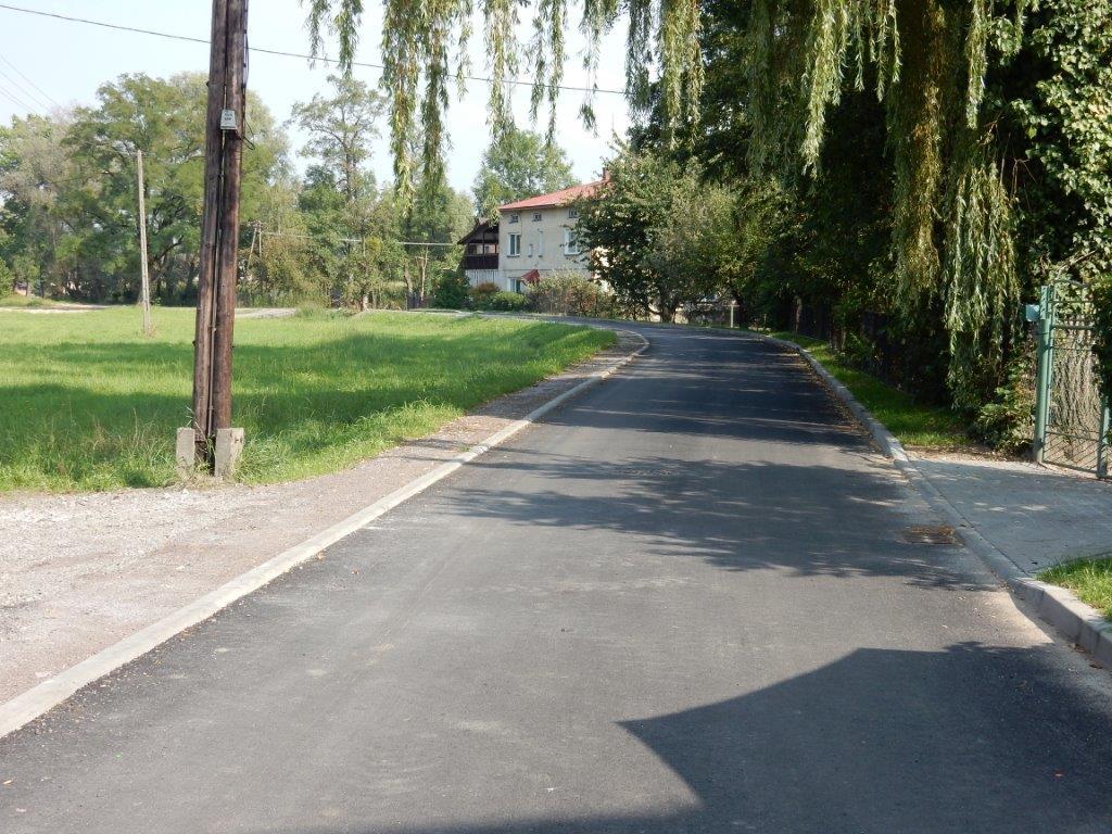 Drogomyśl: I etap remontu ul. Oblaski zakończony