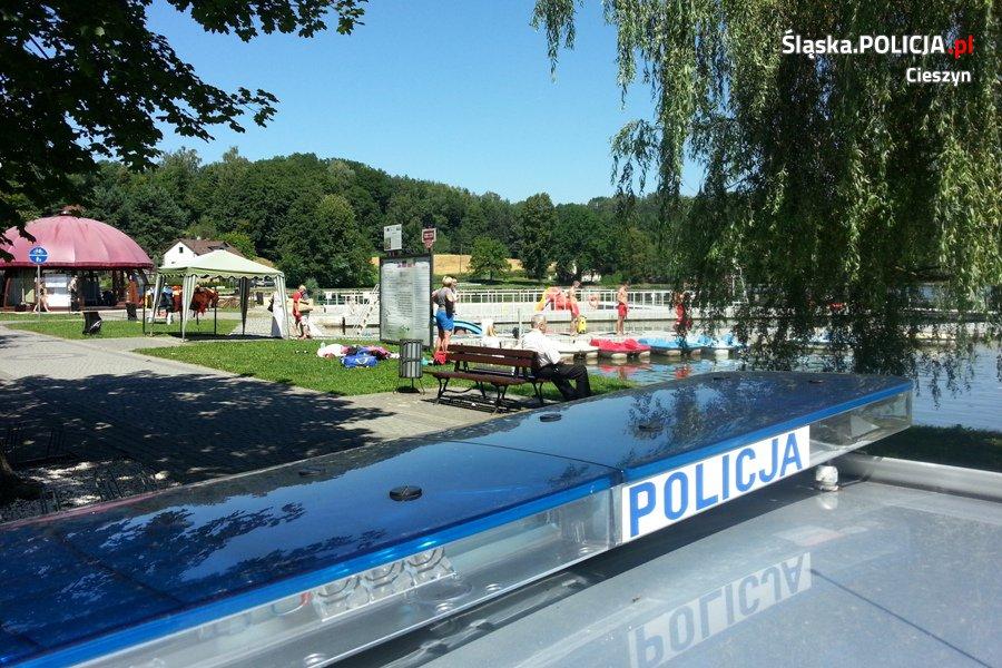 „Kręci mnie bezpieczeństwo … nad wodą” - Akcja cieszyńskiej policji