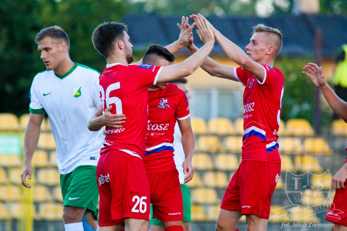 W 1/16 Pucharu Polski Podbeskidzie pokonuje Świt Nowy Dwór Mazowowiecki