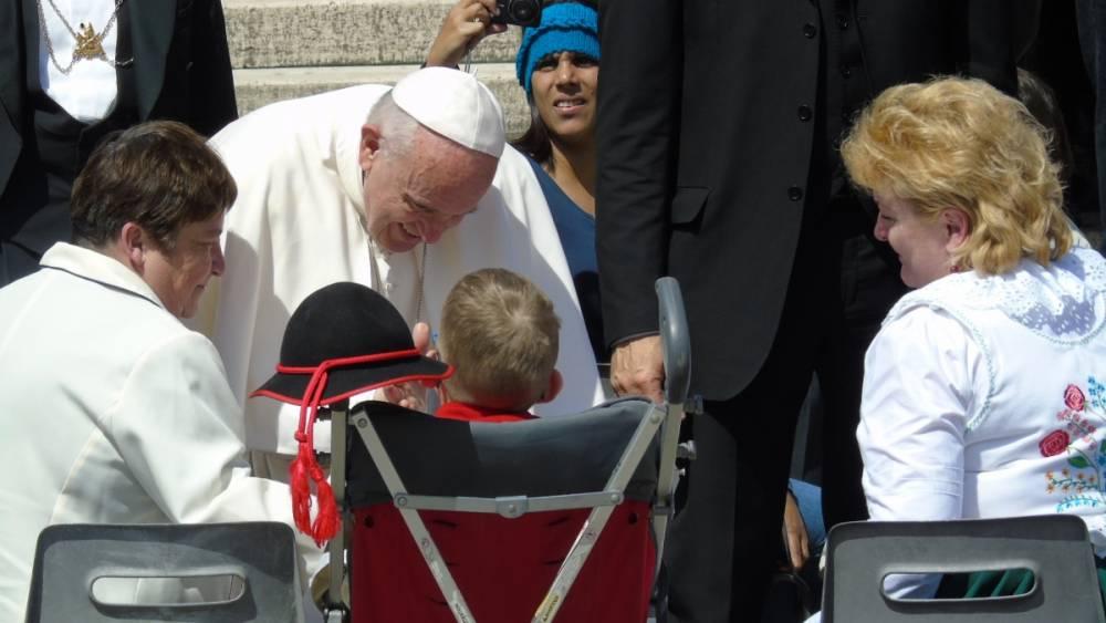 Dzieci z Jeleśni spotkały się z papieżem Franciszkiem