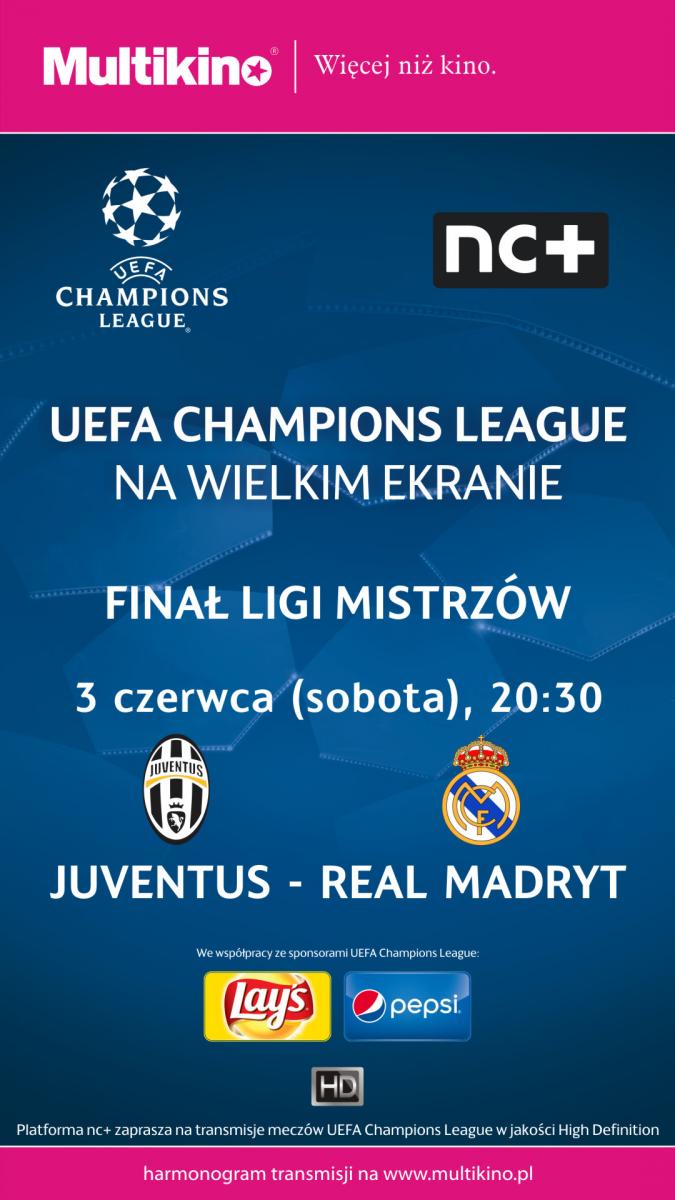 Liga Mistrzów UEFA - finał na wielkim ekranie w Multikinie!