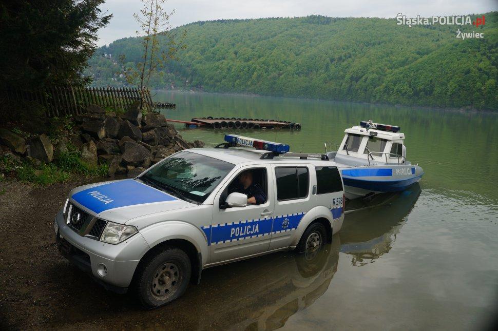 Jezioro Żywieckie i Międzybroddzkie | Policja wodna zakończyła służbę (ZDJĘCIA)