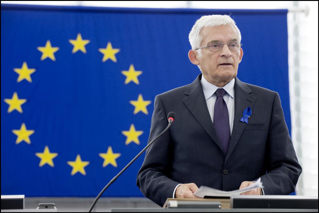 Jerzy Buzek w Bielsku-Białej. Debata na ATH